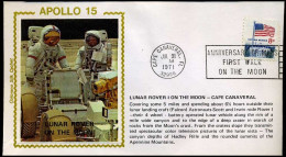 USA - FDC - Lunar Rover I On The Moon - America Del Nord