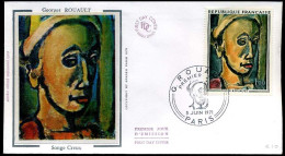 France - FDC - George Rouault, Songe Creux - 1970-1979