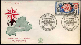 République De Haute-Volta - FDC - Journée Météorologique Mondiale - Opper-Volta (1958-1984)