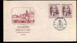 Ceskoslovensko - FDC  - Lenin