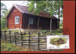 Sweden - Maximum Card - Swedish Houses - Maximumkaarten (CM)