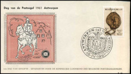 België - FDC - 1175, Dag Van De Postzegel - 1961-1970