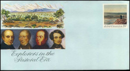 Australia - Enveloppe - Explorers In The Pastoral Era - Enteros Postales