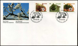 Canada - FDC - Canadian Fruit Trees - 1991-2000