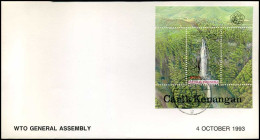 Indonesia - FDC - WTO Generla Assembly - Waterfall - Geografia