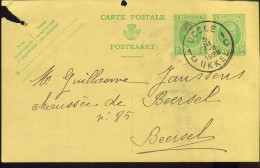 Postkaart - Carte Postale : Van Uccle/Ukkel Naar Beersel - Storia Postale