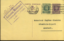 Postkaart - Carte Postale : Van Rhode St Genèse/ Sint Genesius Rode Naar Beersel - "Alexandre Mosselmans" - Brieven En Documenten