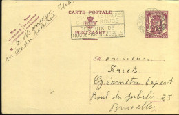 Postkaart - Carte Postale : Van Bruxelles /Brussel  Naar Beersel - Brieven En Documenten