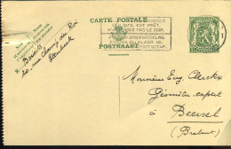Postkaart - Carte Postale : Van Bruxelles/Brussel Naar Beersel - Brieven En Documenten