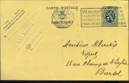 Postkaart - Carte Postale : Van Bruxelles/Brussel Naar Beersel - Brieven En Documenten