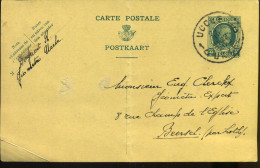 Postkaart - Carte Postale : Van Uccle/Ukkel Naar Beersel - Covers & Documents