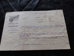 F-392 , Document, Comptoir Agricole , BERTRAND Frères , Béziers, 1916 - Landwirtschaft