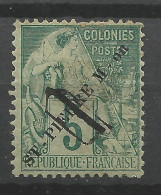 SAINT PIERRE ET MIQUELON N° 48 NEUF* FORTE CHARNIERE  / Hinge / MH - Neufs