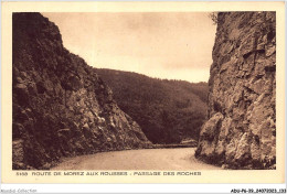 ADUP6-39-0509 - MOREZ - Route De Morez Aux Rousses - La Passage Des Roches - Morez