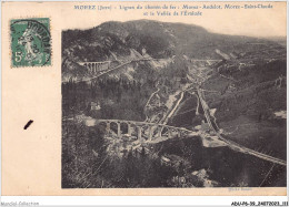 ADUP6-39-0498 - MOREZ - Les Lignes Du Chemin Du Fer  - Morez