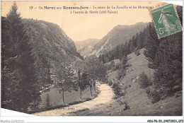 ADUP6-39-0478 - MOREZ - La Route De La Faucille Et Les Montagnes à L'entrée De Morez  - Morez