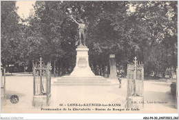 ADUP4-39-0303 - LONS-LE-SAUNIER-les-BAINS - Promenades De La Chevalerie - Statue De Rouget De Lisle  - Lons Le Saunier