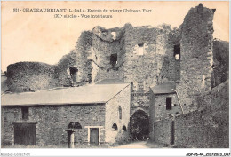 ADPP6-44-0494 - CHATEAUBRIANT - Entrée Du Vieux Château Fort - Vue Intérieure - Châteaubriant