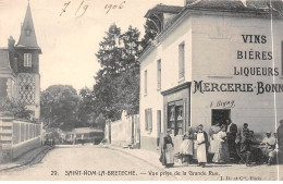 SAINT NOM LA BRETECHE - Vue Prise De La Grande Rue - Très Bon état - St. Nom La Breteche