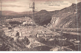 SISTERON - La Ligne De Transmission D'Energie Electrique - Très Bon état - Sisteron