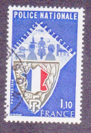 1907 France 1976 Oblitéré  Police Nationale - Oblitérés