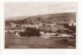 Middleton-in-Teesdale - General View & Railway Station - C1950's Durham Postcard - Otros & Sin Clasificación