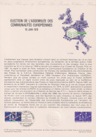 1979 FRANCE Document De La Poste élections Européennes N° 2050 - Documents De La Poste