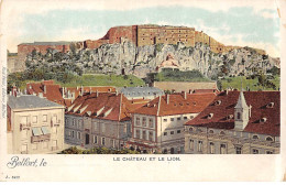 BELFORT - Le Château Et Le Lion - état - Belfort – Le Lion