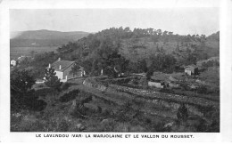 LE LAVANDOU - La Marjolaine Et Le Vallon Du Rousset - Très Bon état - Le Lavandou