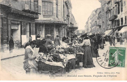 NICE - Marché Aux Fleurs - Façade De L'Opéra - Très Bon état - Markets, Festivals