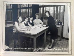 Ohain Photo De 1964 Insitiut Normal Ménager Et Agricole De L’Etat - Lasne