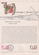 1979 FRANCE Document De La Poste Hommage A Jeanne D'arc N° 2051 - Documents Of Postal Services