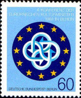 Berlin Poste N** Yv:682 Mi:721 4.Konferenz Der Europäischen Kulturminister (Thème) - Europese Instellingen