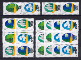 2180-2183, Set Mit 10 Zusammendruckkombinationen, Postfrisch ** / MNH - Otros & Sin Clasificación