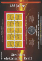 3036 Heinrich Hertz - 125 Jahre Strahlen Elektrischer Kraft - Numisblatt 5/2013 - Numismatische Enveloppen