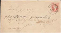 Österreich Umschlag 60I Kaiser Franz Joseph 5 Kreuzer KLAGENFURT 22.8.1882 - Autres & Non Classés