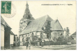 62 . N°37921.avesnes Le Comte.eglise - Avesnes Le Comte