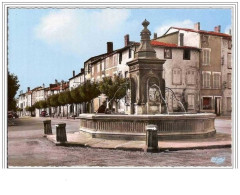 63.MARINGUES.LA FONTAINE DU CHERY.CPSM - Maringues