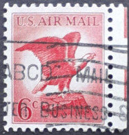 Etats Unis USA 1963 Oiseau Bird Aigle Eagle Poste Aérienne Airmail Yvert 63 O Used - 3a. 1961-… Gebraucht