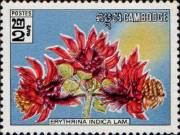 Cambodge Poste N** Yv: 264 Mi:302 Erythtina Indica Lam. - Autres & Non Classés