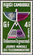 Cambodge Poste N** Yv: 236 Mi:268 Journée Mondiale Télécommunications - Telekom