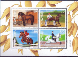 SLOVENIA - HORSES - **MNH - 1999 - Ippica