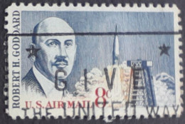 Etats Unis USA 1964 Robert Goddard Poste Aérienne Airmail Yvert 65 O Used - 3a. 1961-… Usados