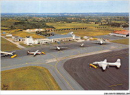 CAR-AANP2-65 CPSM-0135 - OSSUN - LOURDES - L'aéroport De Tarbes - 15x10cm - Ossun