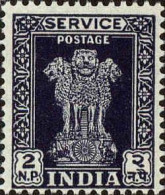 Inde Service N* Yv: 15-16-19 Tbres De Service Colonne D'Asoka (sans Gomme) - Official Stamps