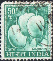 Inde Poste Obl Yv: 228 Mi:395 Mangoes (cachet Rond) (Thème) - Usados