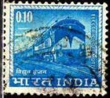 Inde Poste Obl Yv: 192 Mi:392 Electric Locomotive (Beau Cachet Rond) - Gebruikt