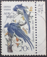 Etats Unis USA 1967 Oiseau Bird Poste Aérienne Airmail Yvert 67 O Used - 3a. 1961-… Gebraucht