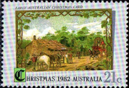 Australie Poste N** Yv: 795/796 Christmas Early Australian Christmas Card (Thème) - Nuovi