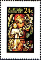 Australie Poste N** Yv: 876/879 Noël Vitraux - Mint Stamps